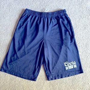Coors Banquet Gym Shorts - Size Medium